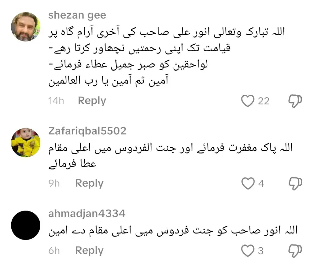 انور علی بیٹا باپ کے آخری لمحات کے بارے میں جذباتی بات کرتے ہیں