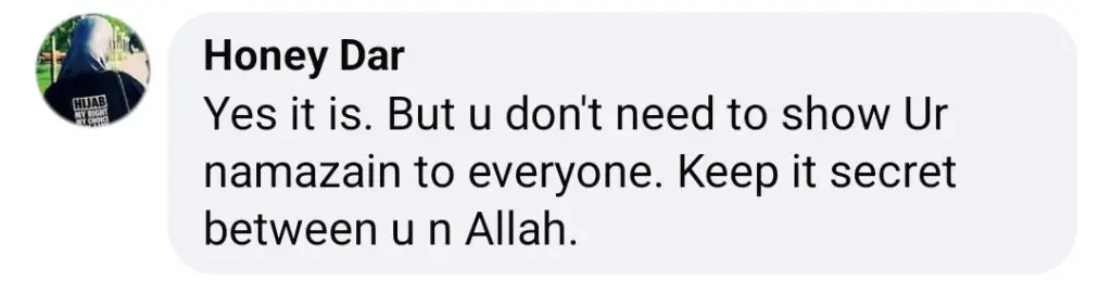 نعیمہ بٹ کی نماز پوسٹ ٹرولڈ