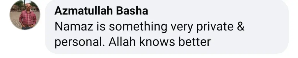 نعیمہ بٹ کی نماز پوسٹ ٹرولڈ