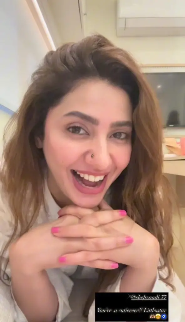 مہیرا خان نے اس کے لئے وائرل ٹکٹوکر شہزادی کی ویڈیو دوبارہ بنائی