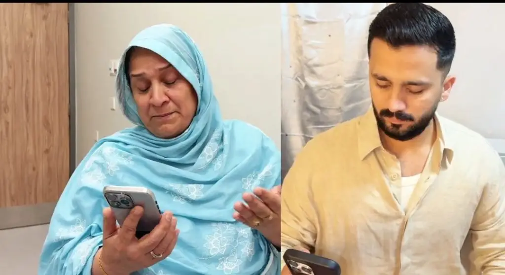 راجاب بٹ بیبی نیوز پر آنسوؤں میں ٹوٹ جاتا ہے