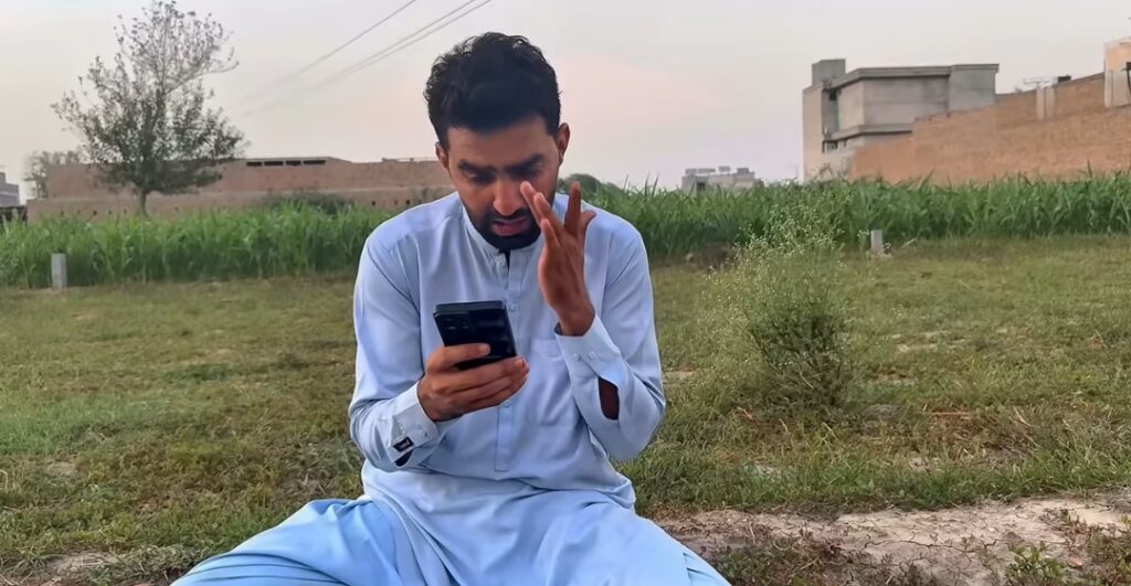 عمیر شاہ مامو اسے یاد کرتے ہوئے روتا ہے