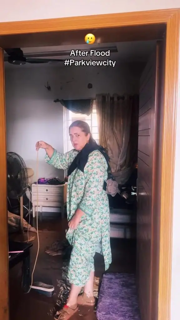 عارفہ صدیقی اور ڈاکٹر نبیہا علی خان گھروں کو سیلاب سے تباہ کردیا گیا