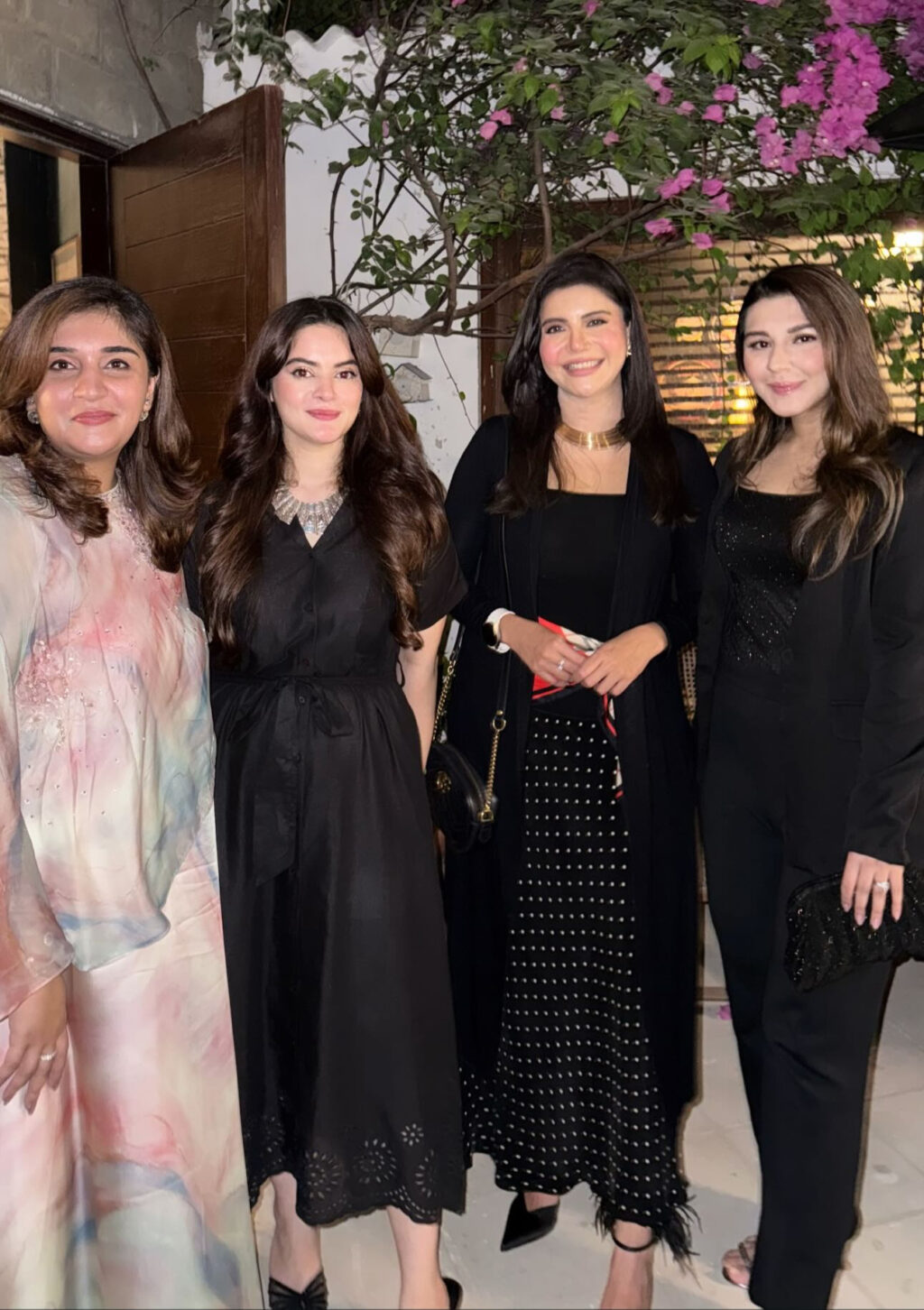 احسن محسن اکرام اور مائنل خان نے اپنی سالگرہ منائی