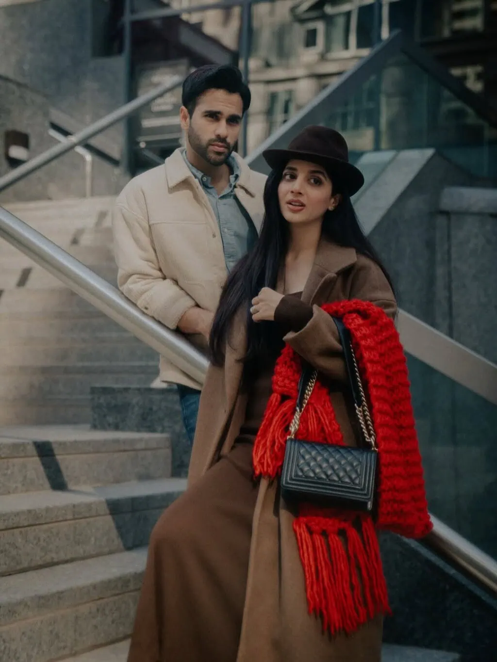 کینیڈا سے ماورا ہاکین کی سہاگ رات کی تصاویر