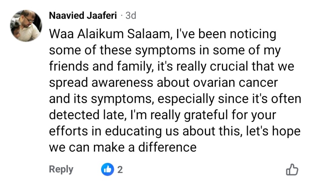 انجلین ملک نے اپنے کینسر کی علامات شیئر کیں