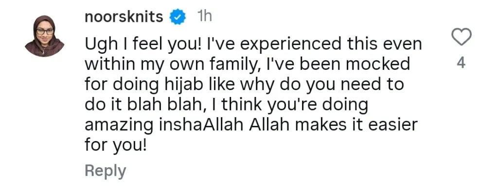 اریج فتیما نے اپنے ہیڈ سکارف کے فیصلے کے خلاف اظہار خیال کیا