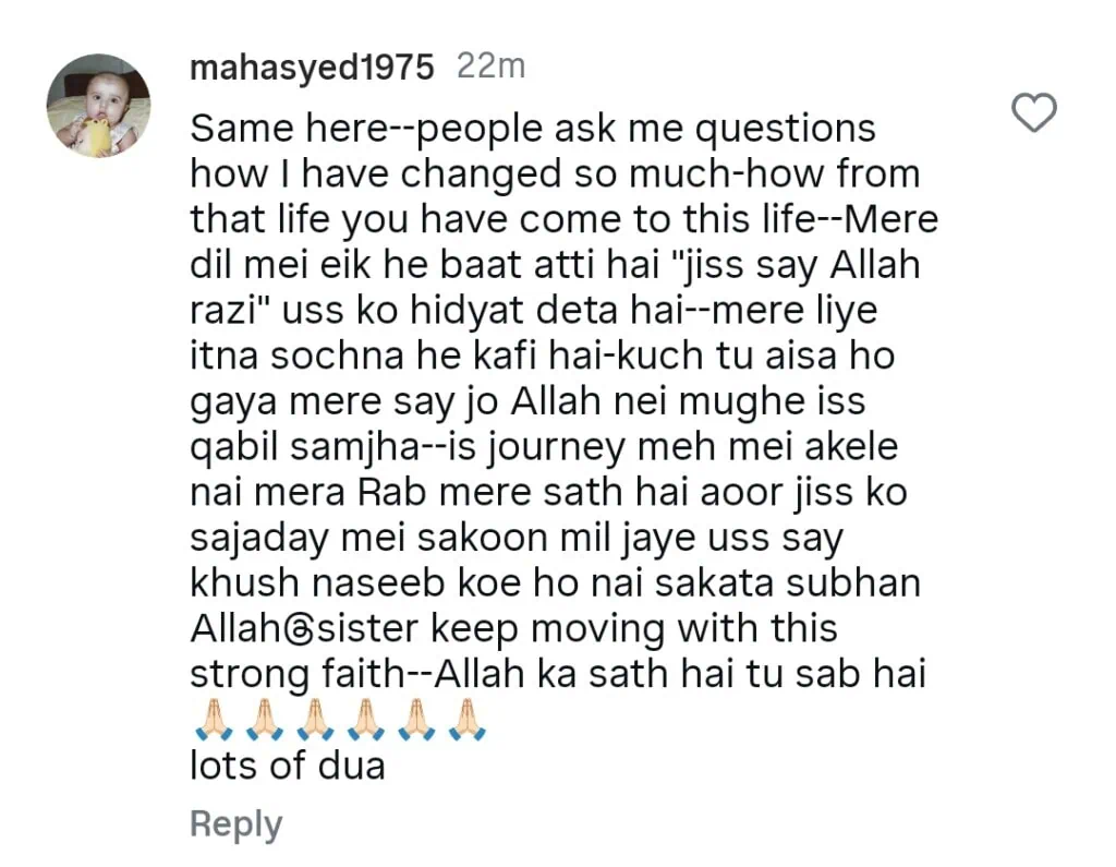 اریج فتیما نے اپنے ہیڈ سکارف کے فیصلے کے خلاف اظہار خیال کیا