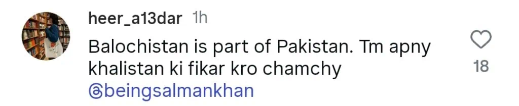 بلوچستان کے بارے میں سلمان خان کا بیان پاکستانیوں نے اچھالا