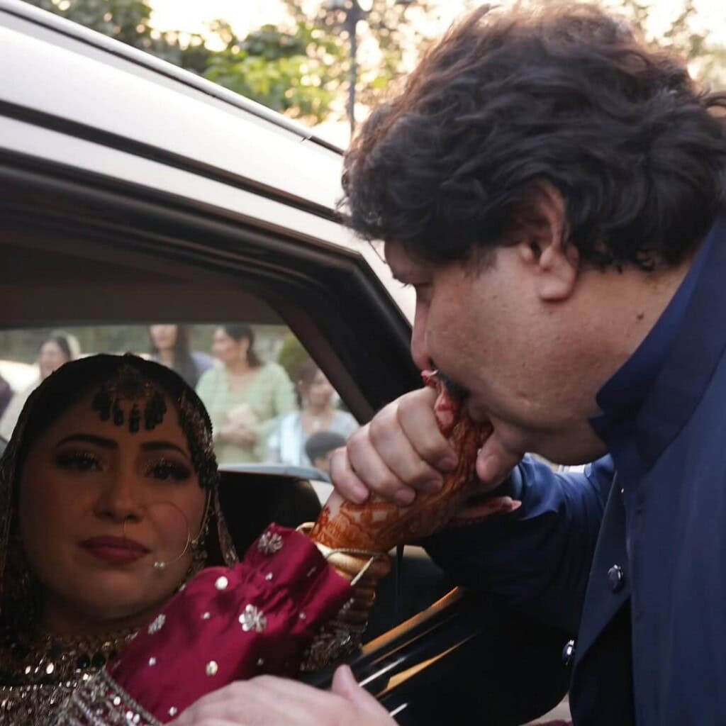 ڈائریکٹر امین اقبال بیٹی کی شادی کی تصاویر