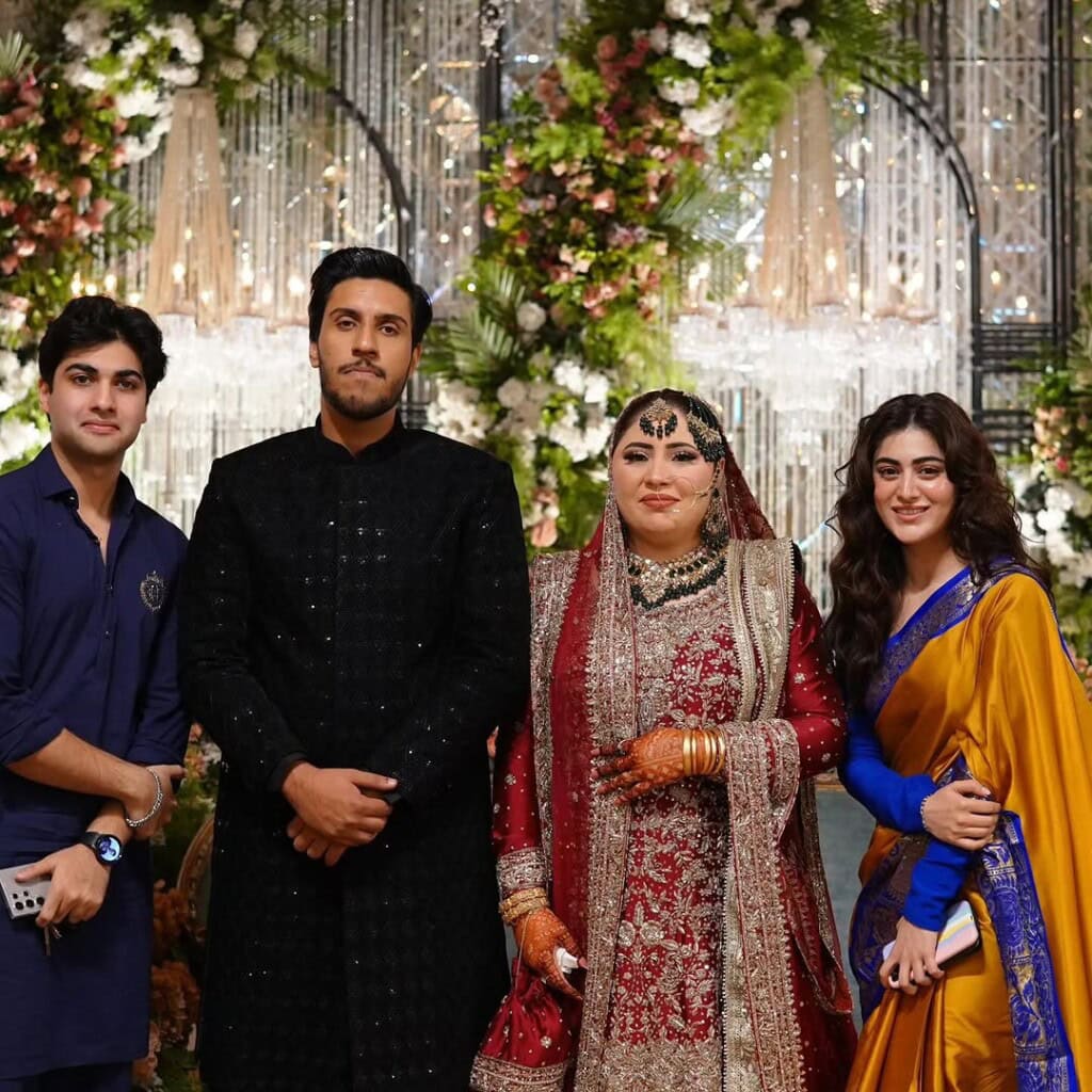 ڈائریکٹر امین اقبال بیٹی کی شادی کی تصاویر
