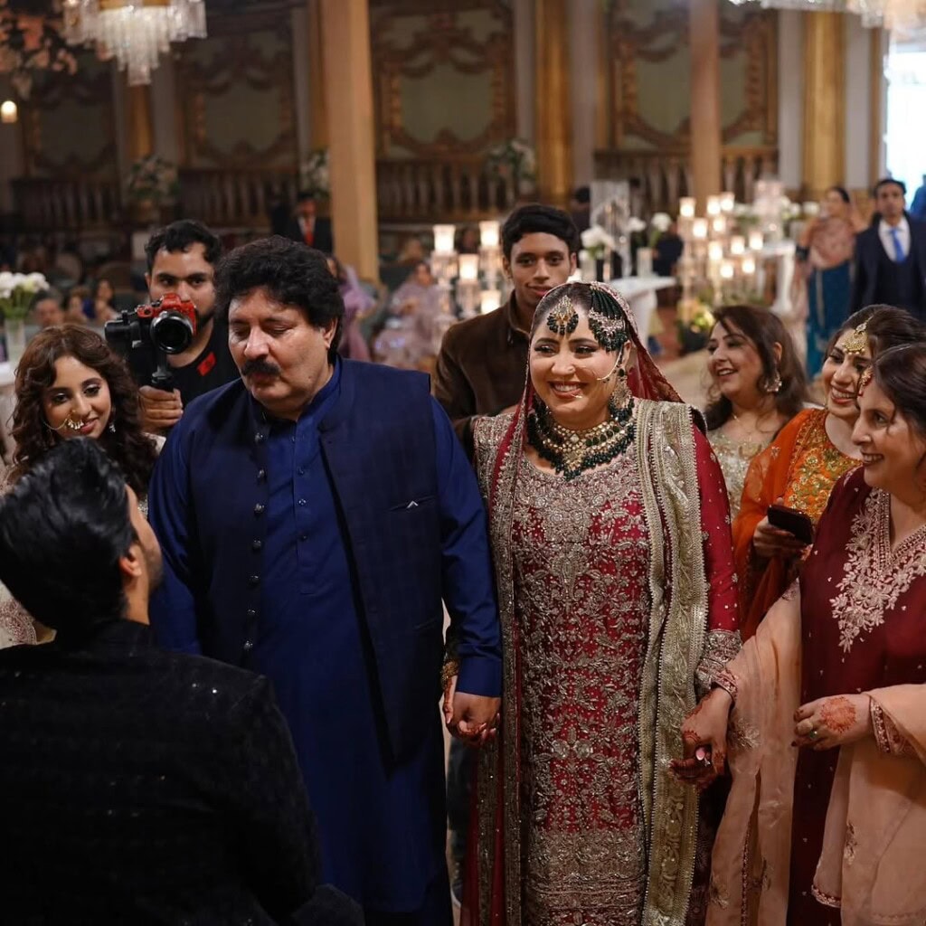 ڈائریکٹر امین اقبال بیٹی کی شادی کی تصاویر