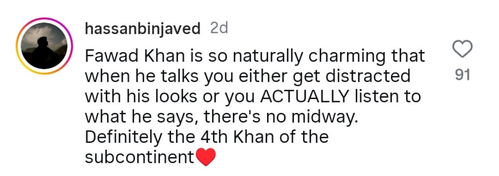 فواد خان پاکستان آئیڈل کے بارے میں فیصلہ کرنے کے بارے میں کھلتے ہیں