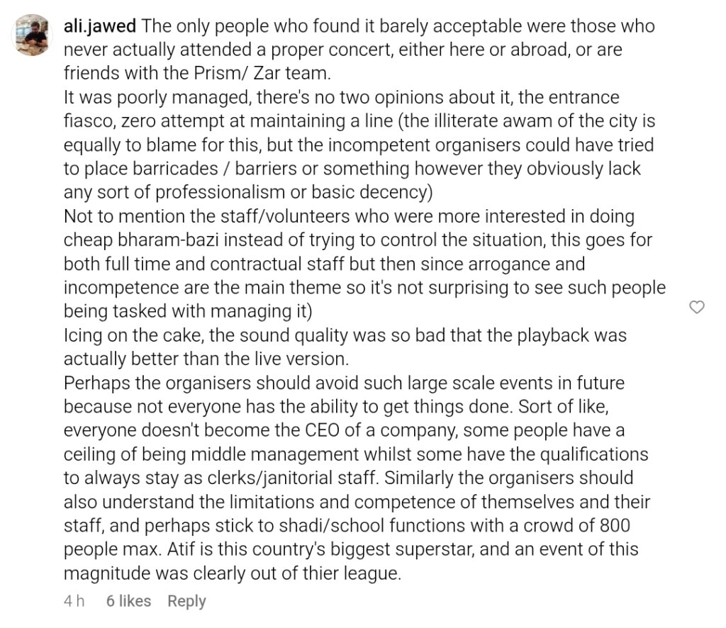 بدانتظامی کی وجہ سے کراچی کنسرٹ افراتفری کا شکار ہوگیا بدانتظامی کی وجہ سے کراچی کنسرٹ افراتفری کا شکار ہوگیا