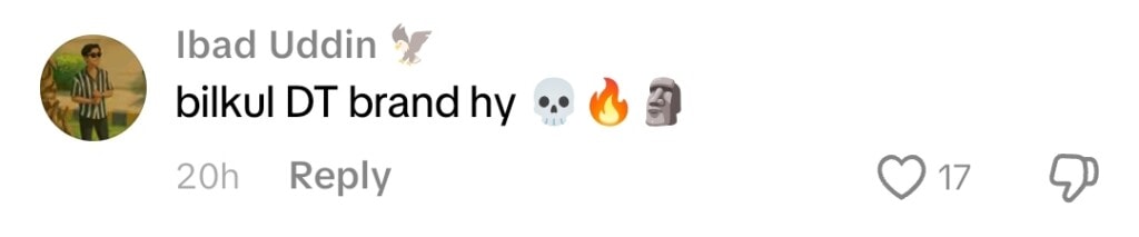 ہرشورڈن رین کے ساتھ موازنہ کرنے کا ڈینش تیمور کا دلچسپ جواب