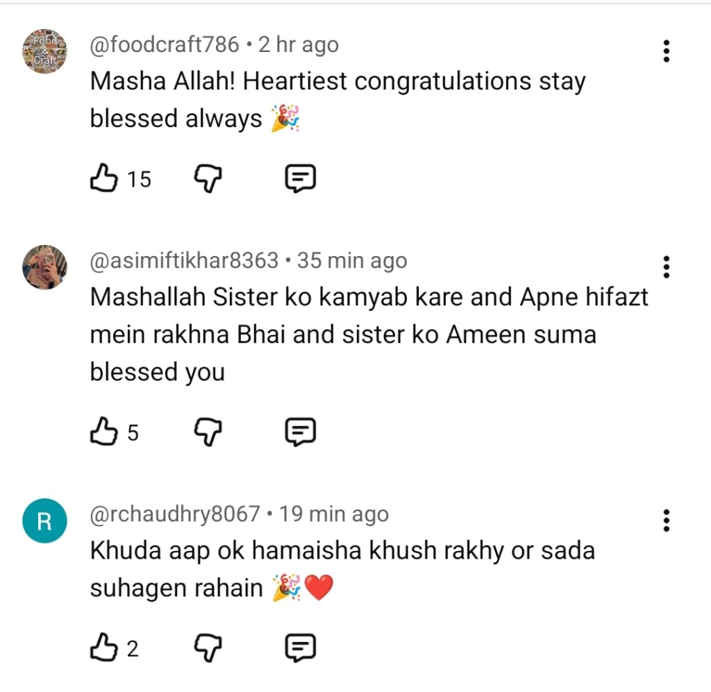 ڈاکٹر نبیہا علی خان کی شادی ہوگئی ڈاکٹر نبیہا علی خان کی شادی ہوگئی