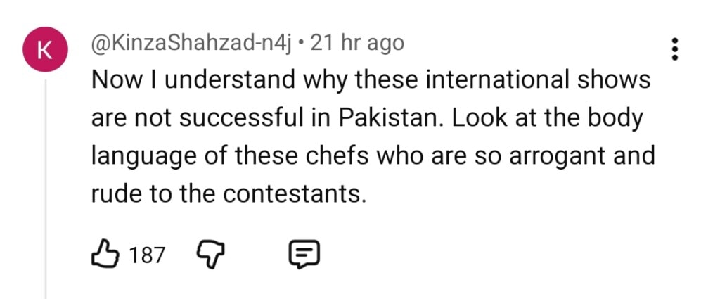 ماسٹر شیف ججوں کو بدتمیز سلوک کے لئے ردعمل کا سامنا کرنا پڑتا ہے