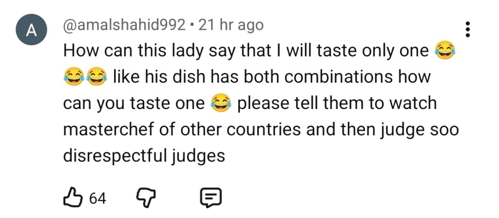 ماسٹر شیف ججوں کو بدتمیز سلوک کے لئے ردعمل کا سامنا کرنا پڑتا ہے