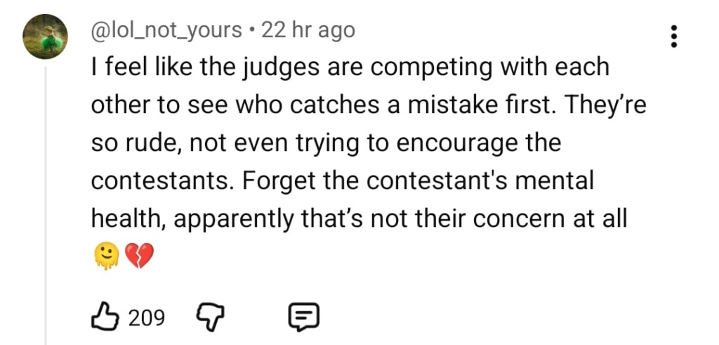 ماسٹر شیف ججوں کو بدتمیز سلوک کے لئے ردعمل کا سامنا کرنا پڑتا ہے