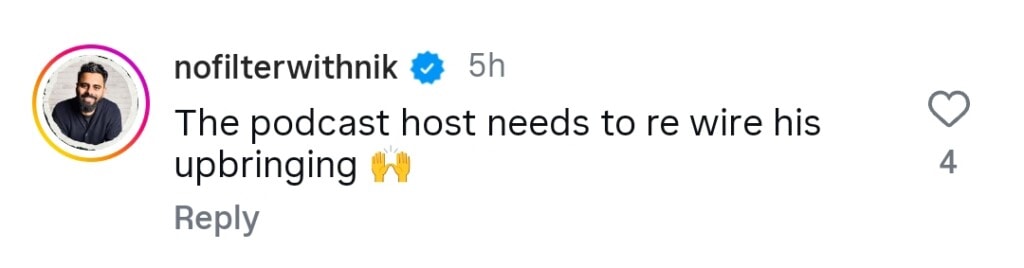 ریحان طارق کے وارڈا ملک سے غیر مہذبانہ سوالات شدید ردعمل کو بھڑکاتے ہیں ریحان طارق کے وارڈا ملک سے غیر مہذبانہ سوالات شدید ردعمل کو بھڑکاتے ہیں