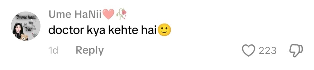 ریحام رافیق نے چکنی چیمیلی پر مزاحیہ رقص کی چالوں کے لئے ٹرول کیا