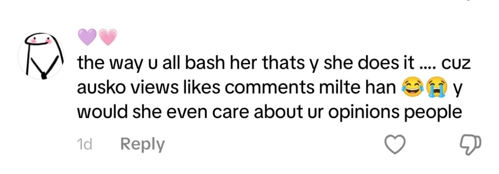 ریحام رافیق نے چکنی چیمیلی پر مزاحیہ رقص کی چالوں کے لئے ٹرول کیا