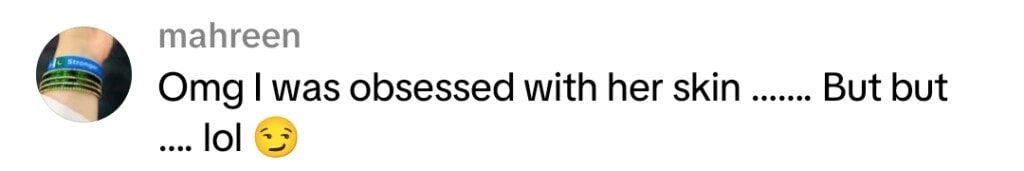 انیا حمزہ علی کی بناوٹ والی جلد سوالات اٹھاتی ہے