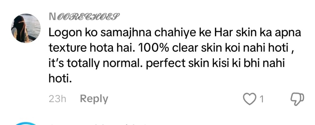 انیا حمزہ علی کی بناوٹ والی جلد سوالات اٹھاتی ہے