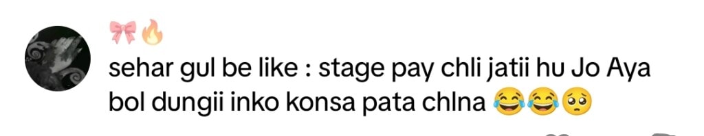 بول کافرہ شہرت سیہار گل کی براہ راست سعارا پرفارمنس ٹرولڈ
