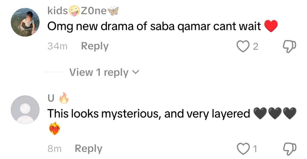 سبا قمر اور علی انصاری اسٹارر ماما ٹیزر