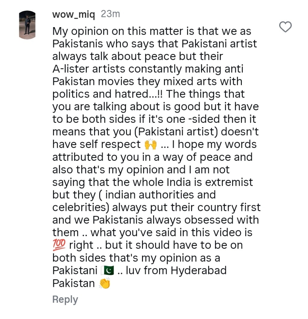 حمزہ علی عباسی نے تالہ انجم اور ہندوستان کی حمایت کرنے کے بعد ایک غدار قرار دیا 