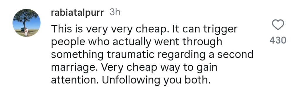 اذلان شاہ کی دوسری شادی کی تشہیر اسٹنٹ شدید ردعمل کو بھڑکاتی ہے