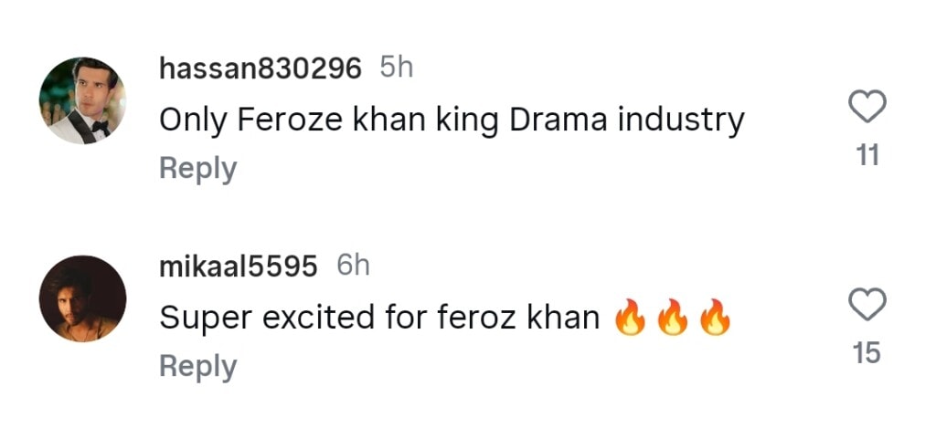 فیروز خان اور سحر ہاشمی آئندہ ڈرامہ کی تفصیلات