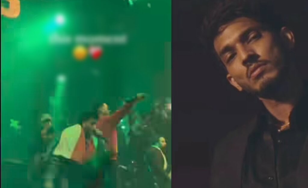 ہندوستانی پرچم لہرانے کے بعد طلہ انجم کو مداحوں کے غضب کا سامنا کرنا پڑتا ہے