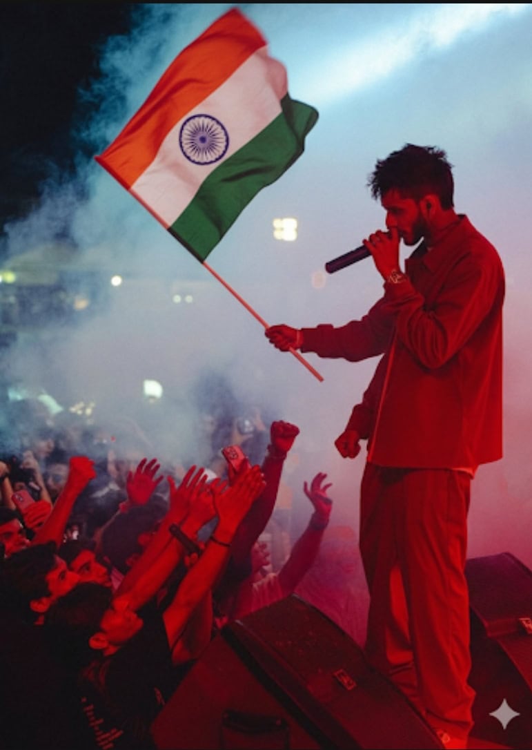 فرحان سعید نے ہندوستانی پرچم بلند کرنے پر تالھا انجم کی تعریف کرنے پر تنقید کی