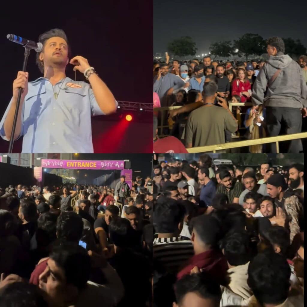 بدانتظامی کی وجہ سے کراچی کنسرٹ افراتفری کا شکار ہوگیا بدانتظامی کی وجہ سے کراچی کنسرٹ افراتفری کا شکار ہوگیا