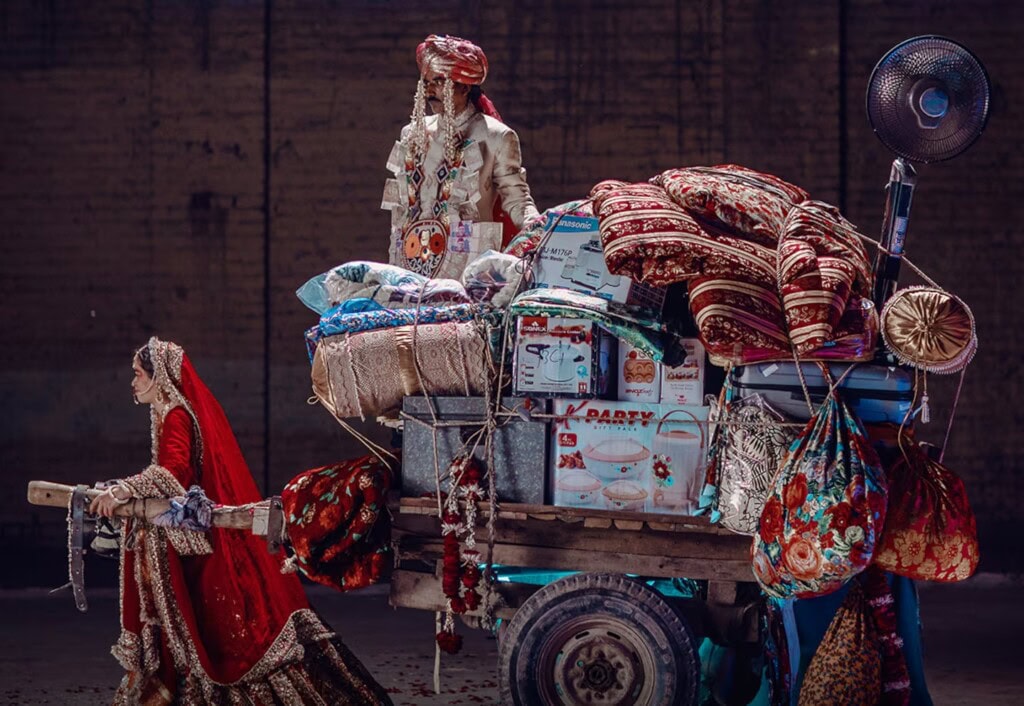 میری بہوین سے تعلق رکھنے والی کنوال خان نے اپنے کنبے کے جہیز کی مشق کو ظاہر کیا