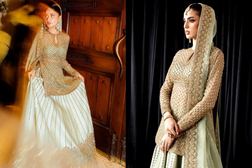 مین مانٹو ناہی ہون فائنل - سجل ایلی دلہن کے لباس کی تفصیلات مین مانٹو ناہی ہون فائنل - سجل ایلی دلہن کے لباس کی تفصیلات