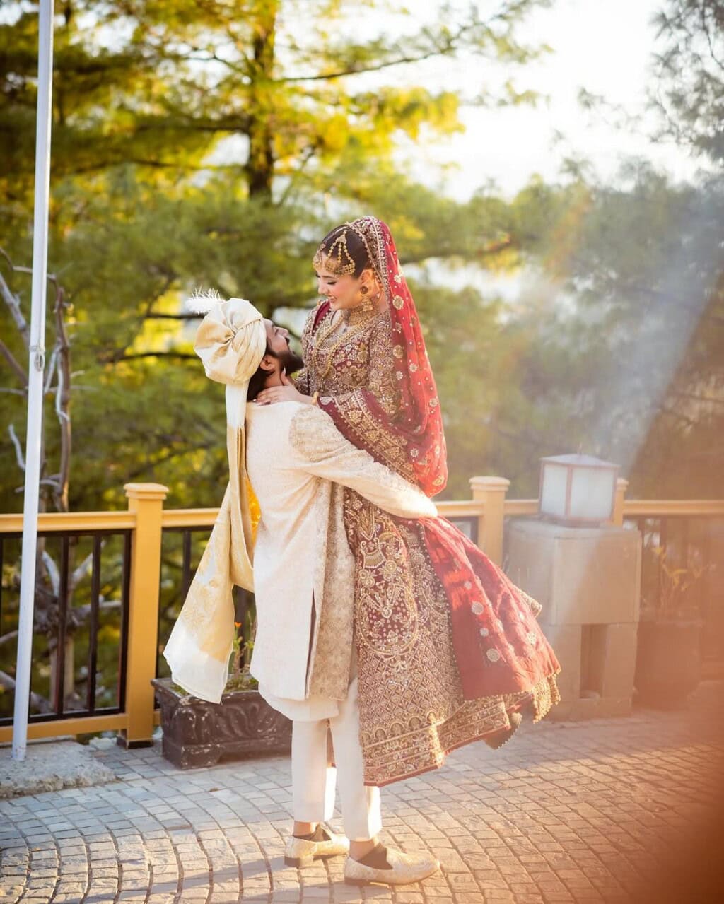 رابیکا خان اور حسین ٹیرین شادی کے فوٹو شوٹ