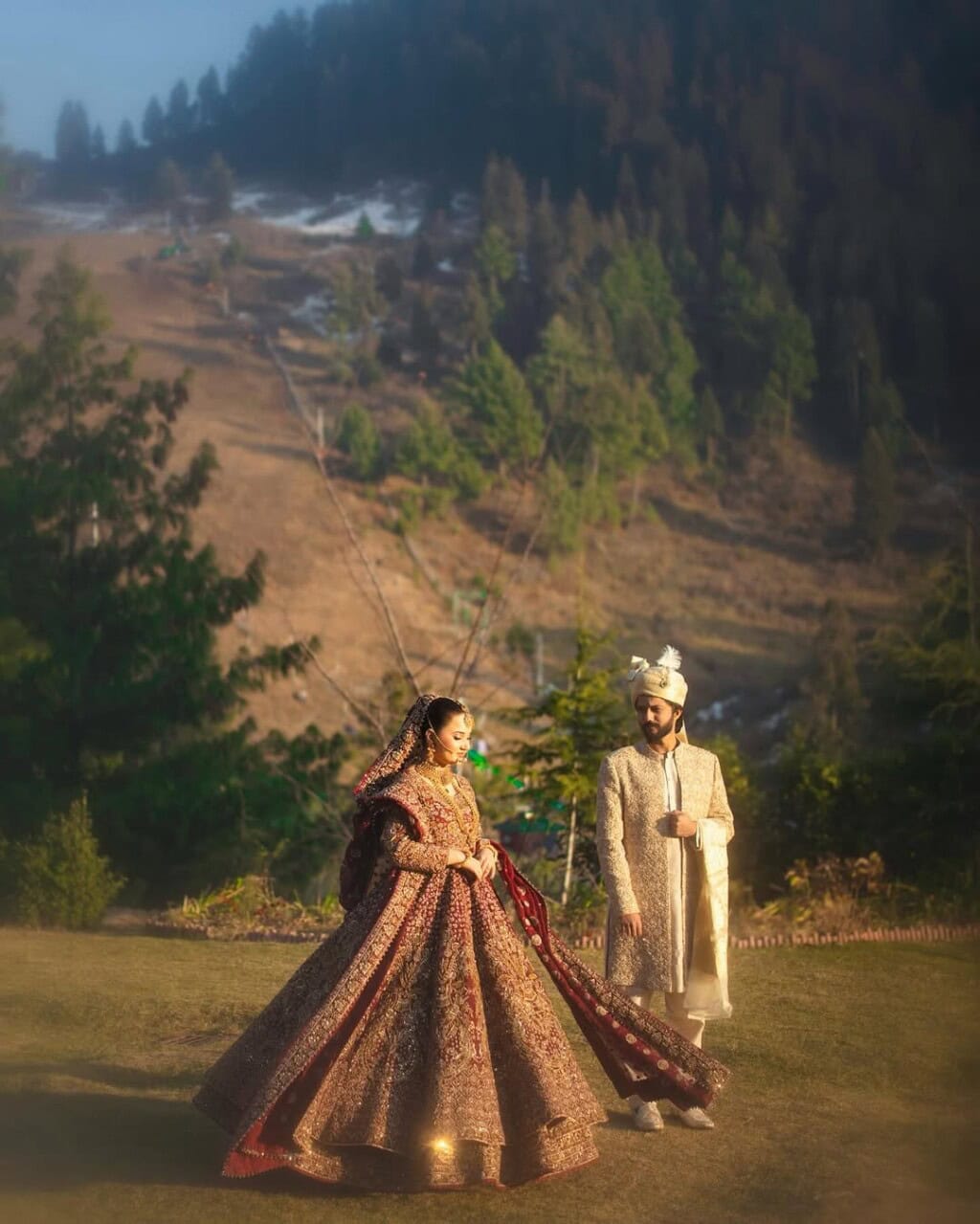 رابیکا خان اور حسین ٹیرین شادی کے فوٹو شوٹ