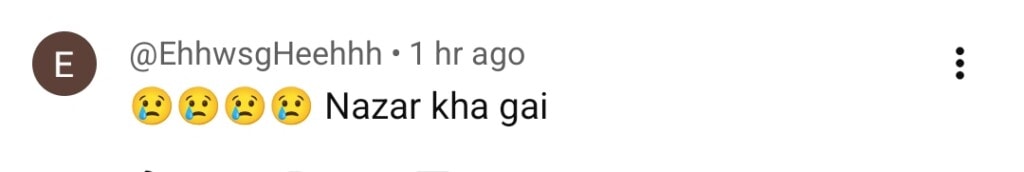 آخری ولاگ نے اسپرکس بحث سے پیری مریم کی وائرل ریل