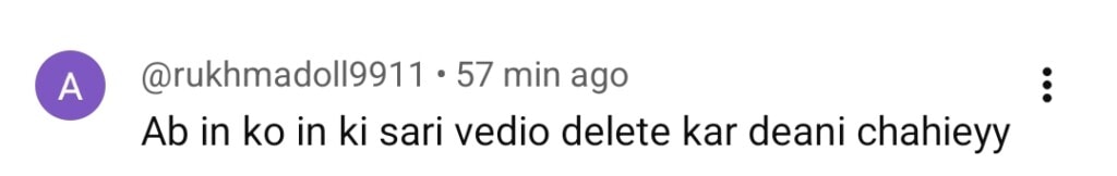 آخری ولاگ نے اسپرکس بحث سے پیری مریم کی وائرل ریل