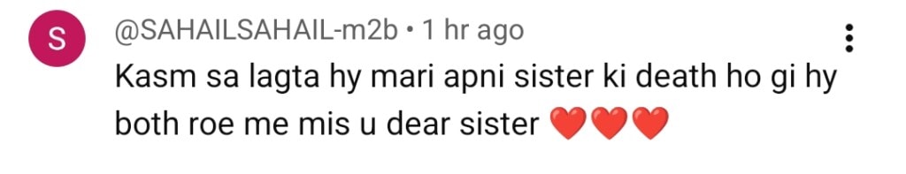 آخری ولاگ نے اسپرکس بحث سے پیری مریم کی وائرل ریل