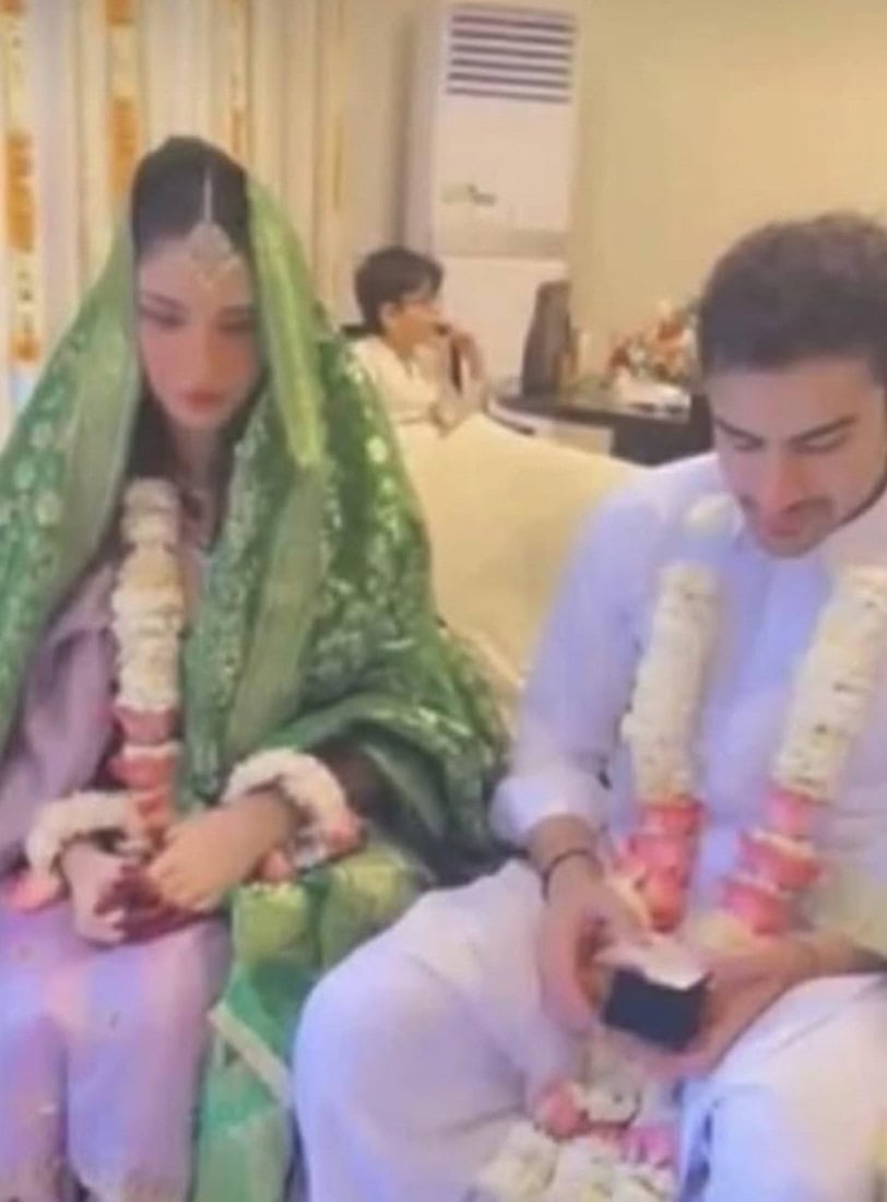 خوشحال خان کے ساتھ نکاح کی تصویر وائرل ہونے کے بعد رمشا خان کا ردعمل