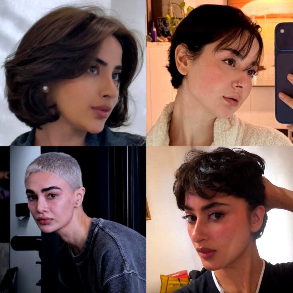 علیزے شاہ نے چھوٹے بال کٹوانے والی اداکارہ کا مذاق اڑایا