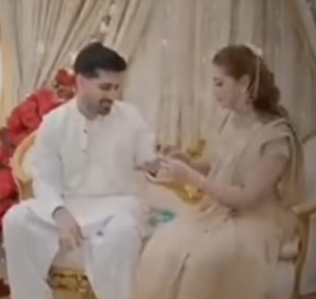 جنت مرزا کی منگنی کی ویڈیو نے عوام کی توجہ حاصل کر لی