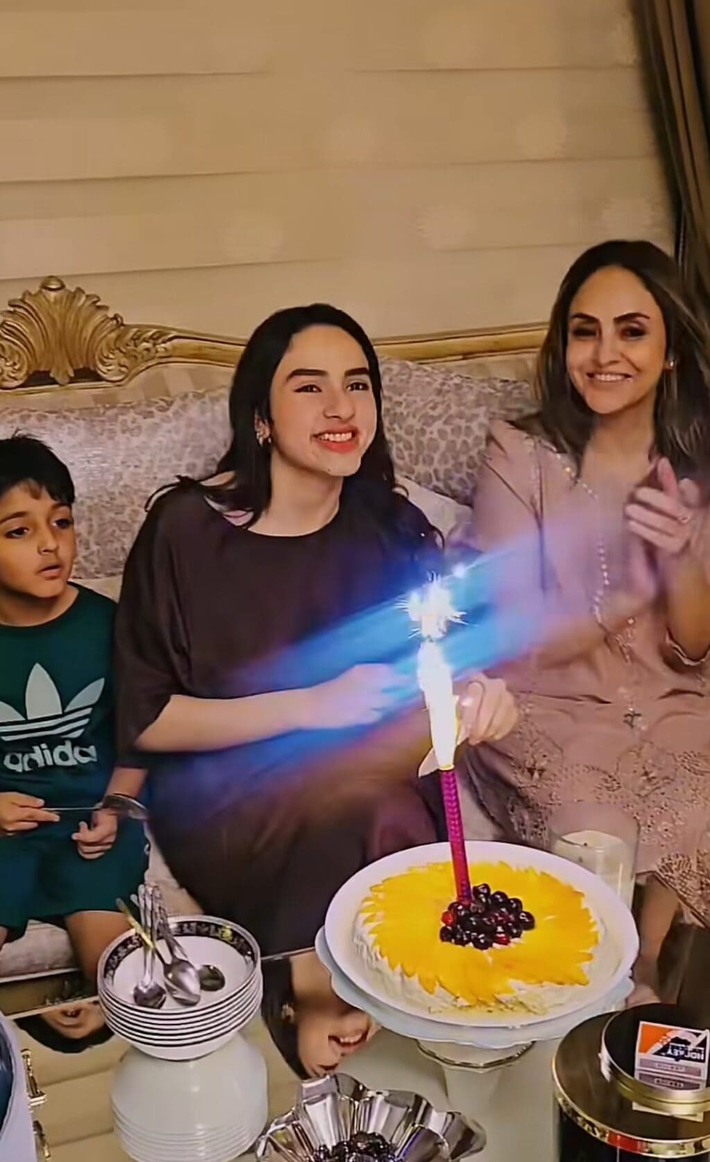 نادیہ خان نے بیٹی علیزہ کی سالگرہ پر خوبصورت ریل شیئر کی۔
