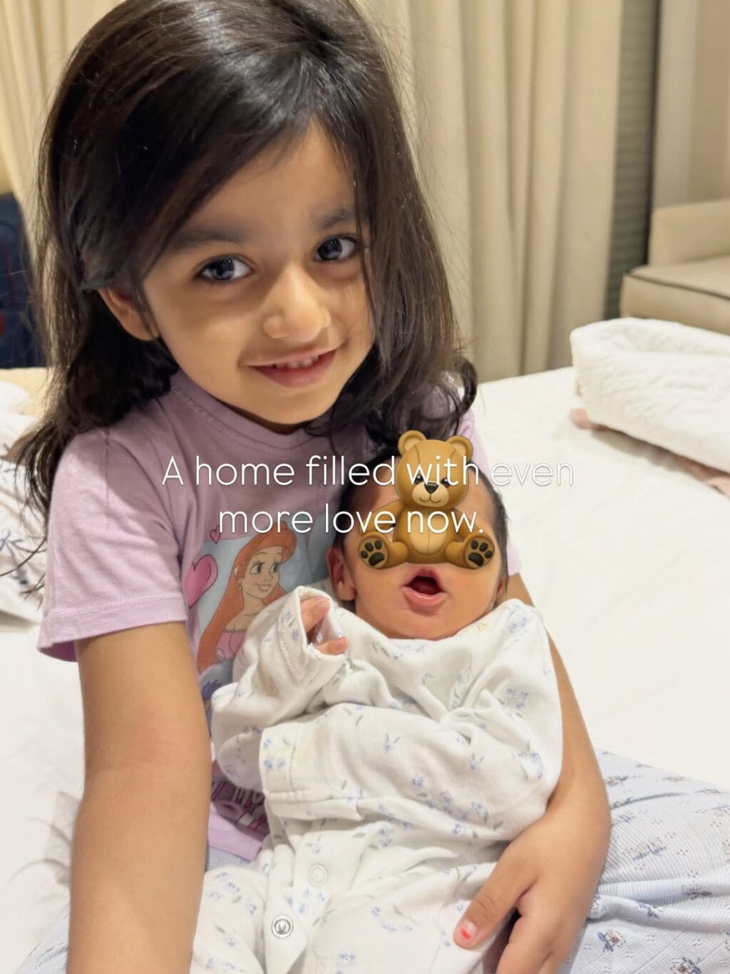 سارہ خان کی بیٹی کی پیدائش کا جشن اور حمل کے لمحات