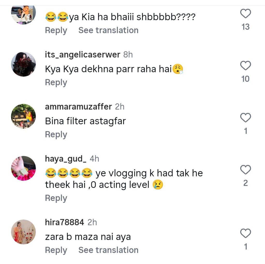 گانے کی ویڈیو میں سسٹرولوجی سسٹرز کی اوور ایکٹنگ نے شدید ردعمل کا اظہار کیا۔