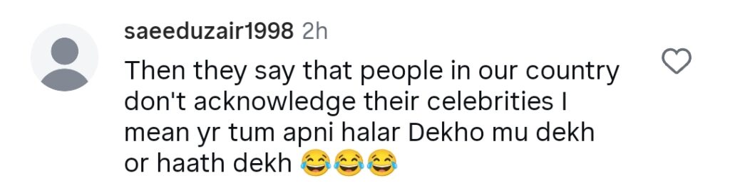 فہد مصطفیٰ کی حالیہ شکل کو چپری قرار دیا گیا۔